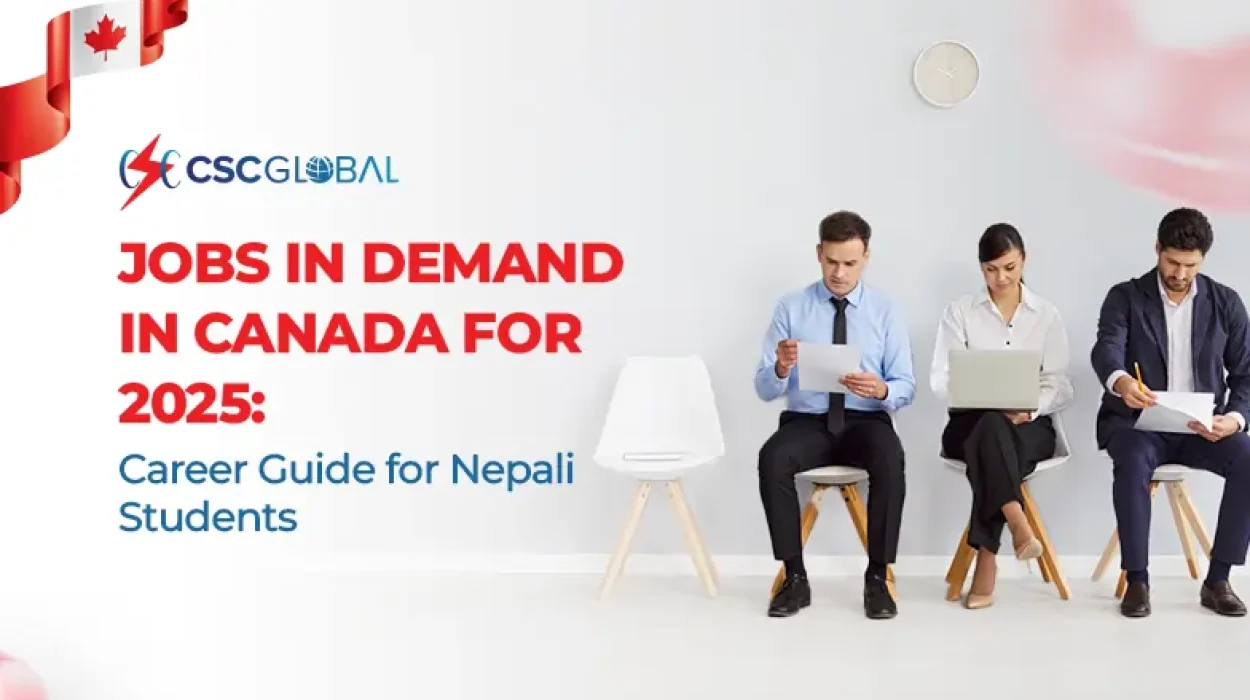 High-demand jobs in Canada 2025 for Nepali international students