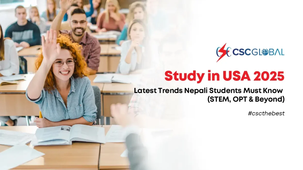 study in USA from Nepal