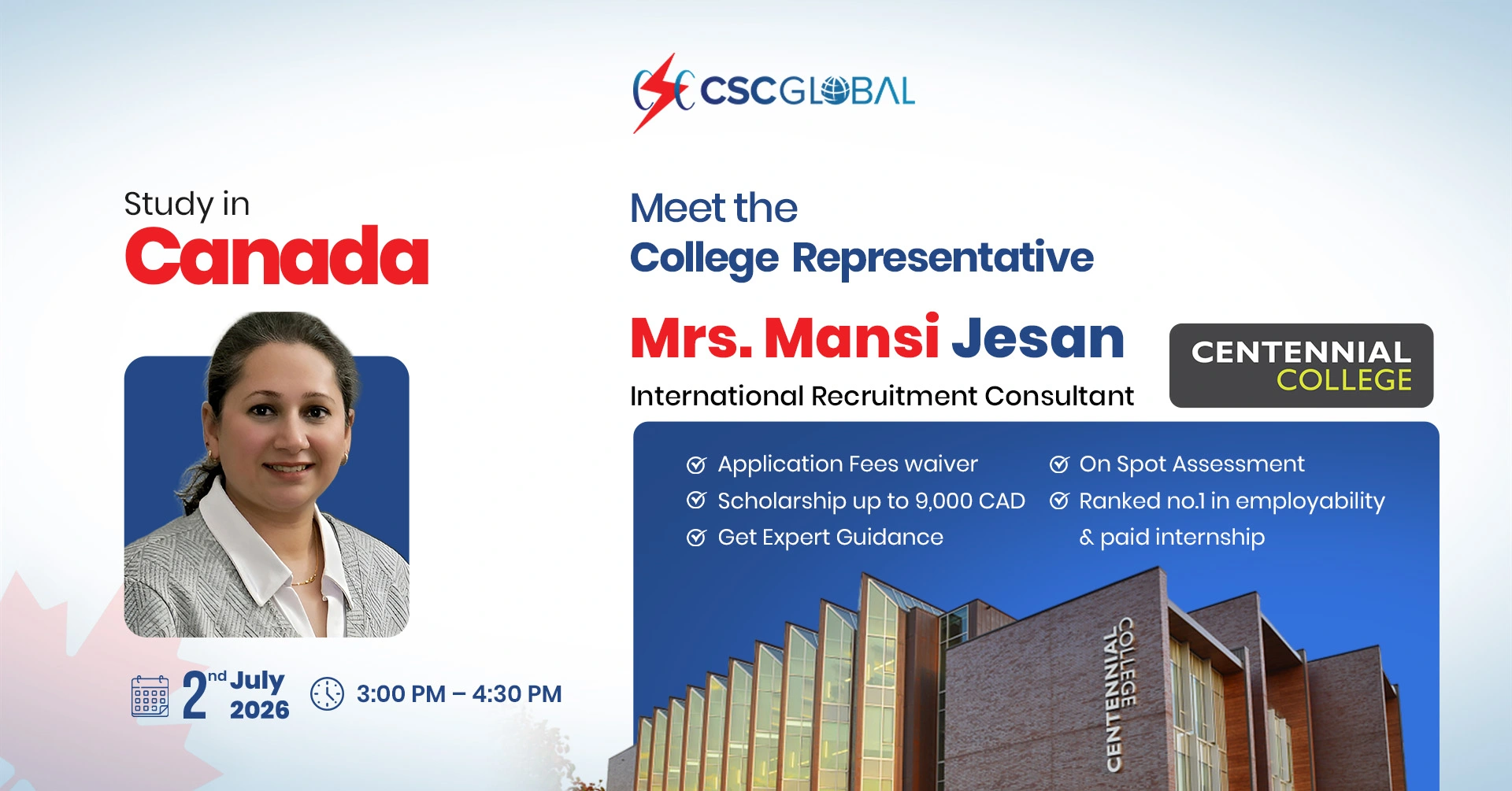 Study in Canada – Centennial College