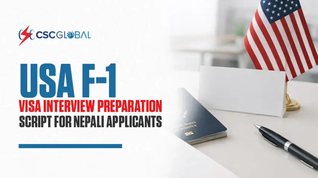 USA F1 Student Visa Interview Preparation
